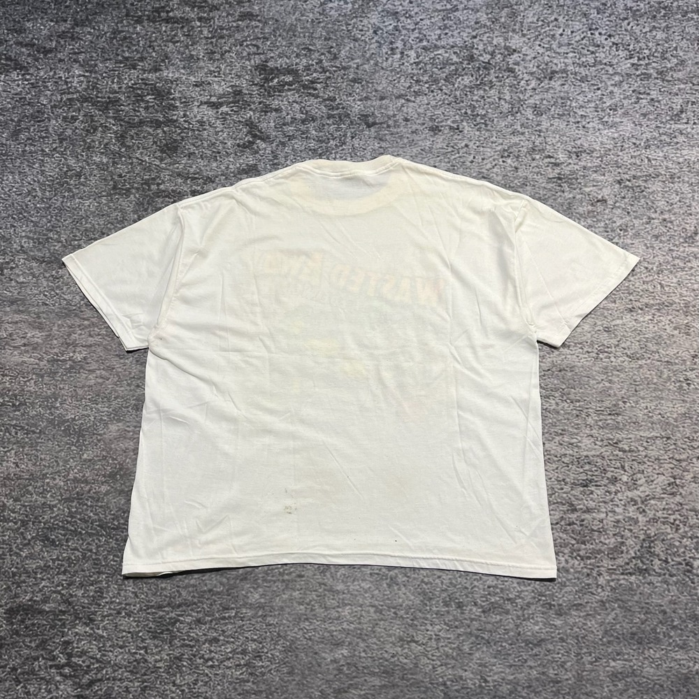 Vintage Jimmy Buffet Wasted Away T Shirt Mens‎ XXL White Music Concert - Picture 2 of 13